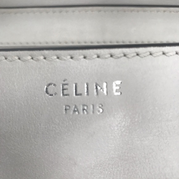 Traded White Celine luggage handbag - Picture 7 of 8